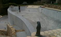 Rénovation piscine béton